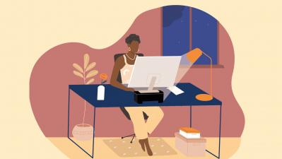 Home office lighting tips to boost your wellbeing: an infographic