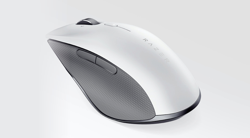 Image showcasing the Humanscale x Razor Mouse in a sleek looking angle