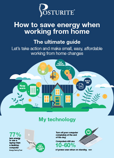 How to save energy when working from home