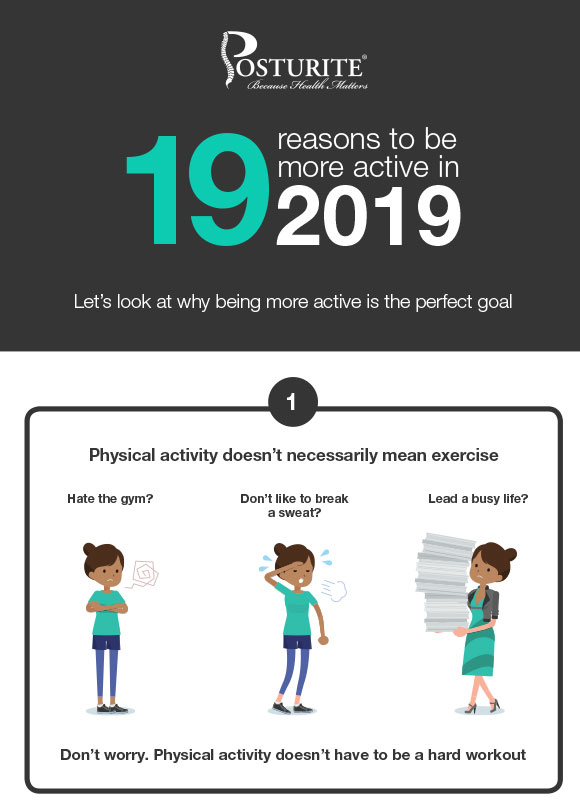 19 reasons to be more active in 2019