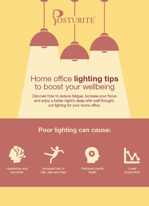 Home office lighting tips to boost your wellbeing