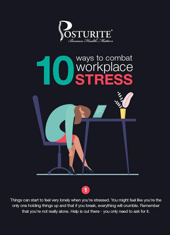 10 ways to combat workplace stress
