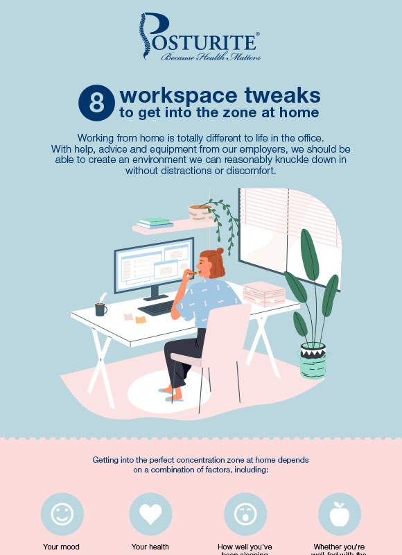 8 workspace tweaks to get into the zone at home