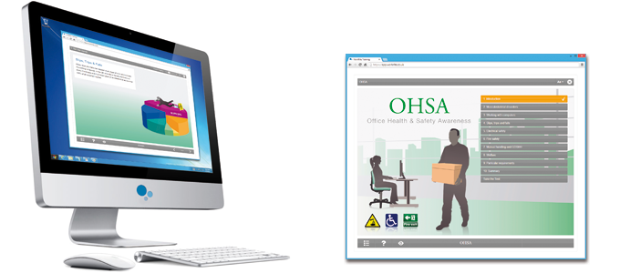 Office Health & Safety Awareness E-learning Course Screenshot