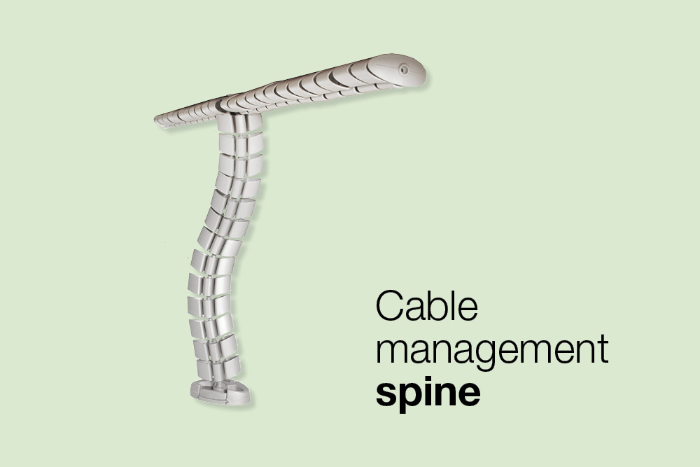 Cable management spine