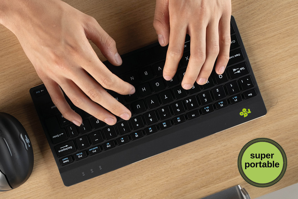 Click here to shop the R-Go Compact Break Mini Keyboard