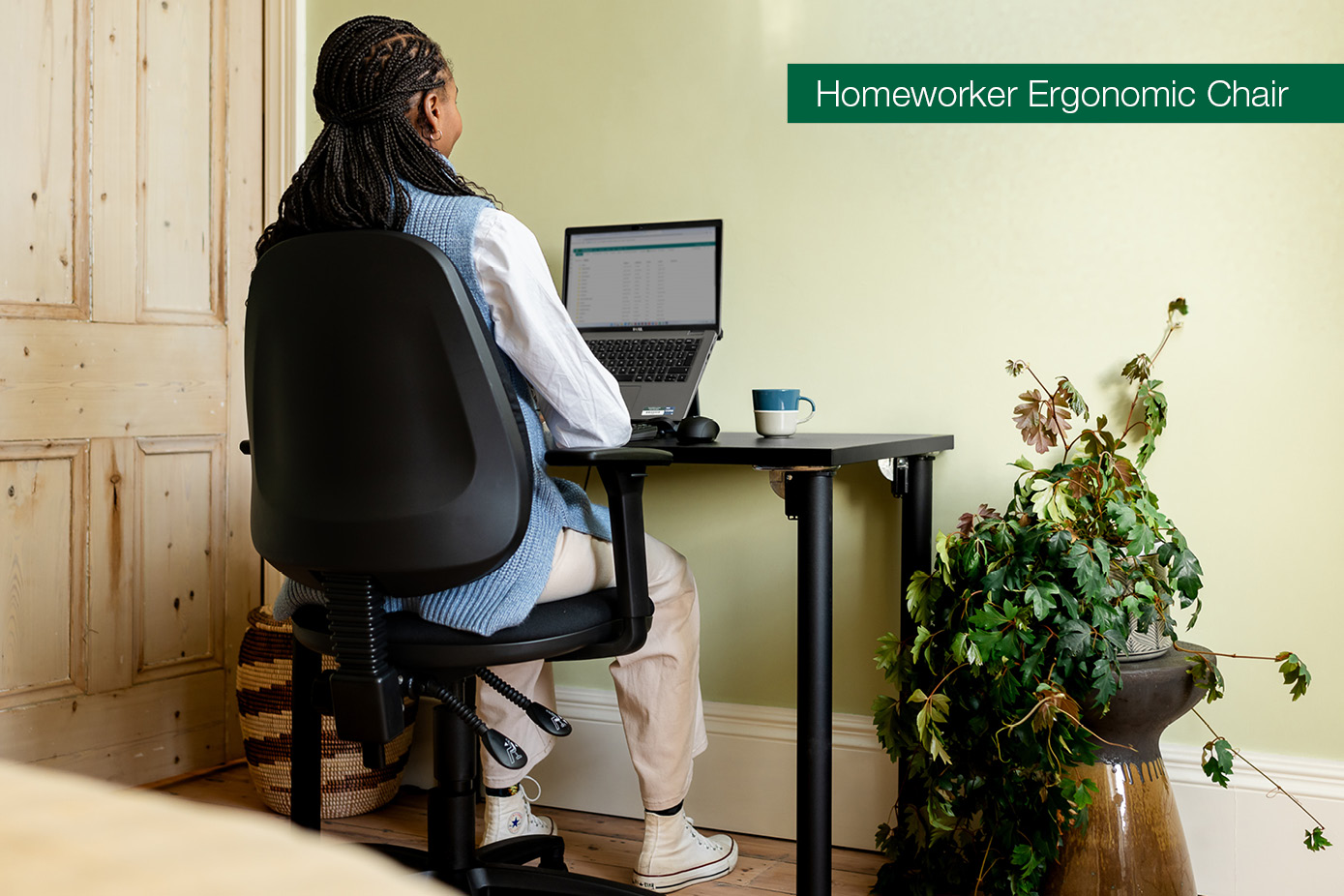 Click here to shop the Homeworker Ergonomic Chair at Posturite