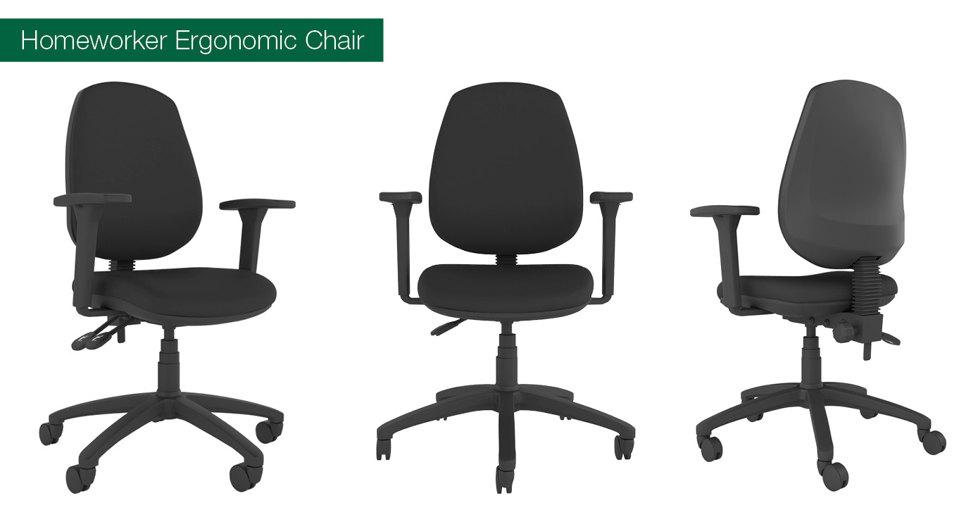 Click here to shop the Homeworker Ergonomic Chair at Posturite