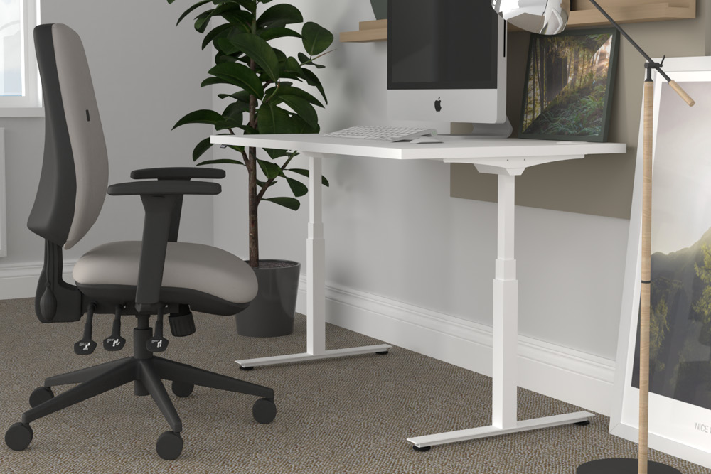 Adjustable height desk from Posturite