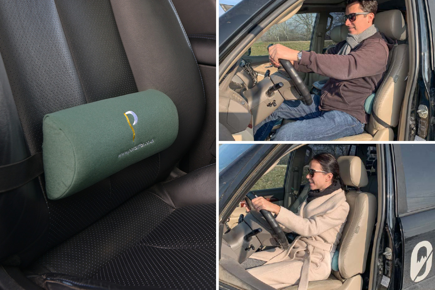 Click here to buy a D-shaped Lumbar Roll from Posturite
