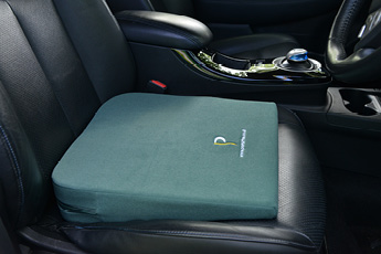 11 degree wedge shown on a car seat