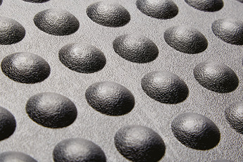 Close up image of the textured surface of the Footmate Footrest