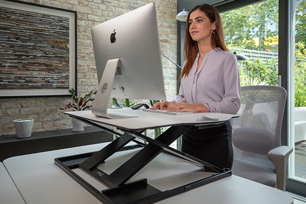 Foot Rest for Under Desk at Work - Up and Down Adjustable Foot